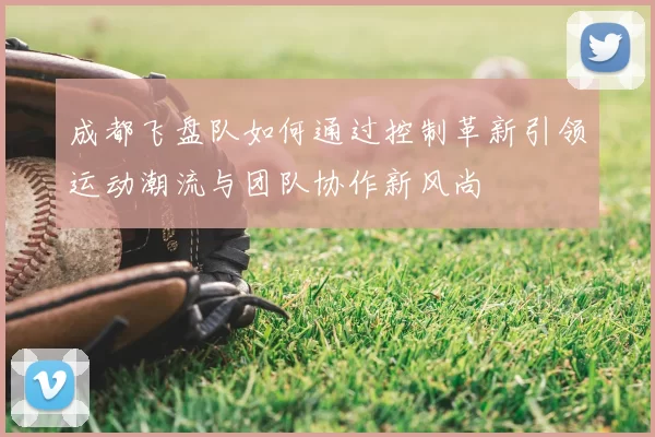 成都飞盘队如何通过控制革新引领运动潮流与团队协作新风尚