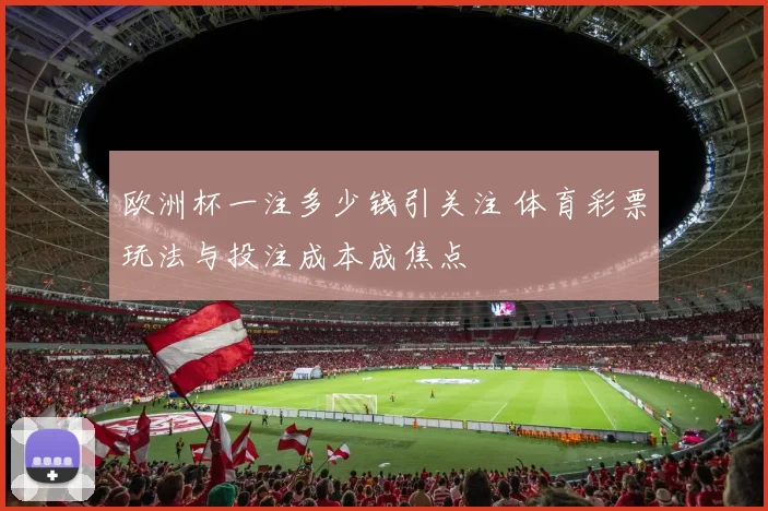 欧洲杯一注多少钱引关注 体育彩票玩法与投注成本成焦点
