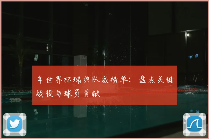 年世界杯瑞典队成绩单：盘点关键战役与球员贡献