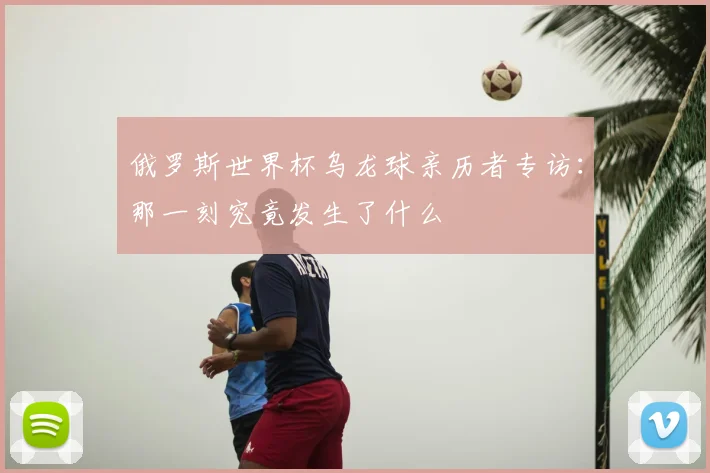 俄罗斯世界杯乌龙球亲历者专访：那一刻究竟发生了什么