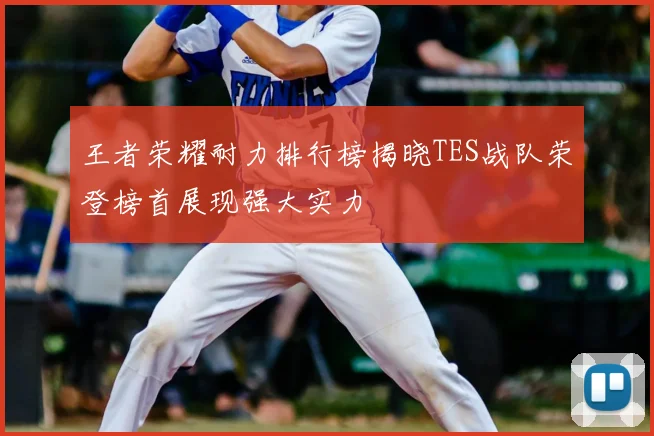王者荣耀耐力排行榜揭晓TES战队荣登榜首展现强大实力